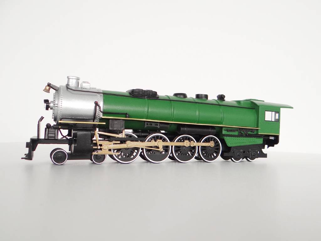 Model lokomotywy parowej Four Aces, Timken, skala 1:75